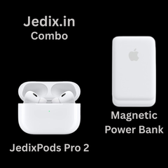 JedixPods Pro 2nd Generation ANC | Free 5000mAh Magnetic Powerbank | (Type-C) 100% Hassle-Free Warranty
