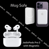 JedixPods Pro 2nd Generation ANC | Free 5000mAh Magnetic Powerbank | (Type-C) 100% Hassle-Free Warranty