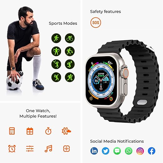Jedix T800 Ultra Smartwatch