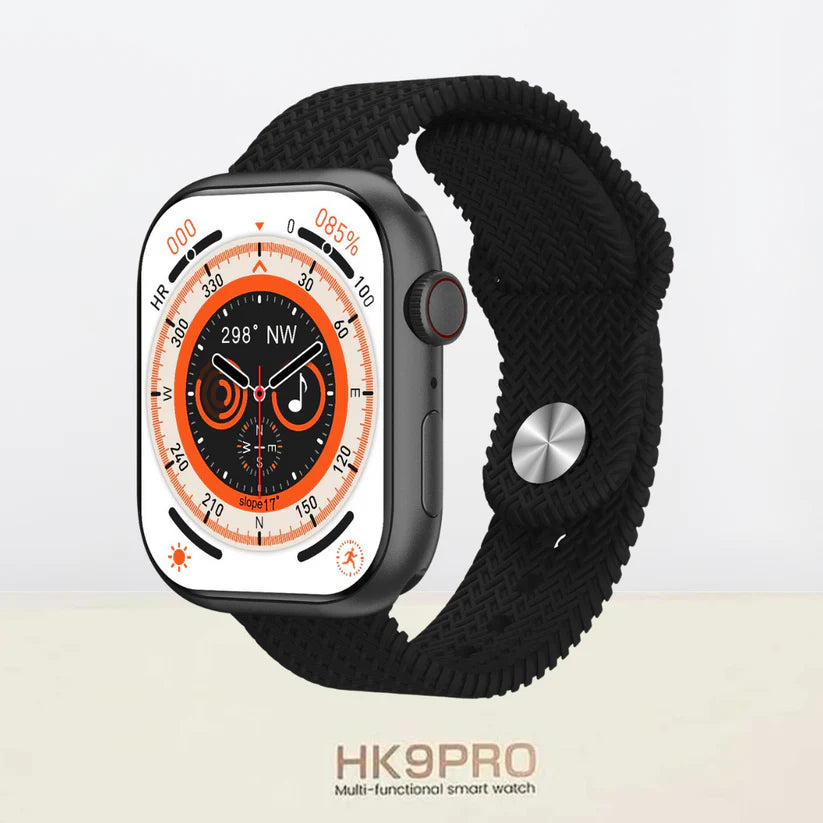 JEDIX HK 10 Pro Bluetooth Calling SmartWatch with Fitness Tracking, Compass, Heart Monitering, Chat GPT Support