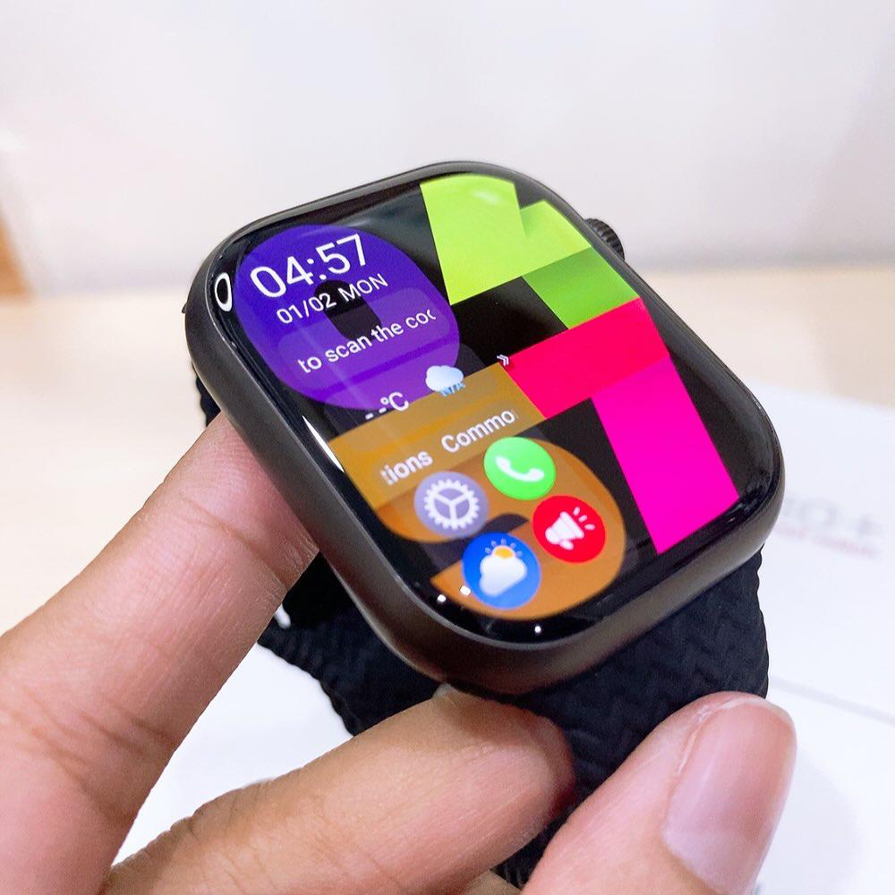 JEDIX HK 10 Pro Bluetooth Calling SmartWatch with Fitness Tracking, Compass, Heart Monitering, Chat GPT Support