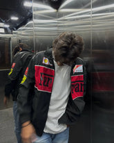 Black Ferrari F1 Racing Jacket – High Definition Print (Unisex)