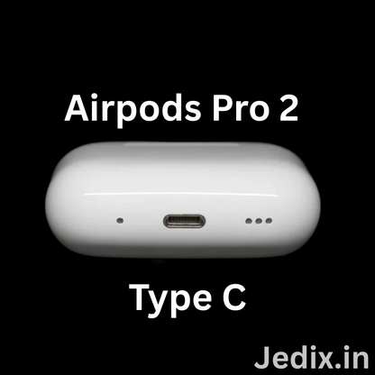 Jedix Airpods Pro 2nd Generation ANC | Free 5000mAh MagSafe Powerbank | (Type-C) 100% Hassle-Free Warranty