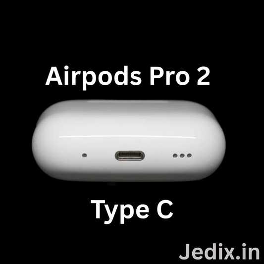 Jedix Airpods Pro 2nd Generation ANC | Free 5000mAh MagSafe Powerbank | (Type-C) 100% Hassle-Free Warranty