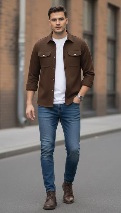 Jedix Stylis Shirt Brown