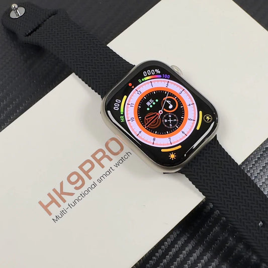 JEDIX HK 10 Pro Bluetooth Calling SmartWatch with Fitness Tracking, Compass, Heart Monitering, Chat GPT Support