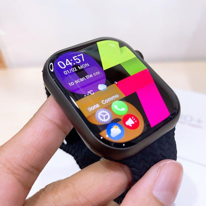 JEDIX HK 10 Pro Bluetooth Calling SmartWatch with Fitness Tracking, Compass, Heart Monitering, Chat GPT Support