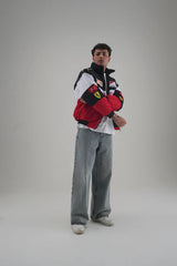 Ferrari F1 Embroidered Jacket – Triple Logo Racing Edition