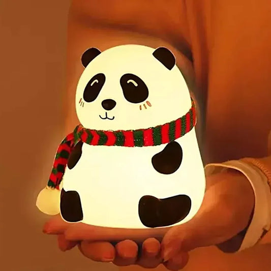 Cute Panda Silicone Lamp
