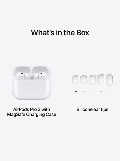 JEDIX Airpods Pro 3 with Magsafe Charging Case